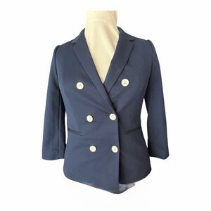 The Limited Double Breasted Short Business Blazer SzM